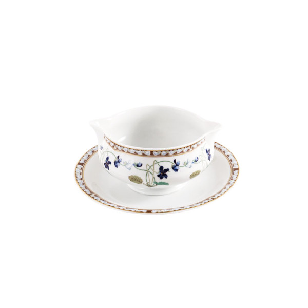 Saucière HAVILAND Impératrice Eugénie en porcelaine 30cl