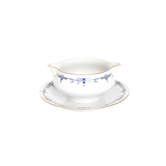 Saucière HAVILAND Marthe Ritz Paris en porcelaine 30cl
