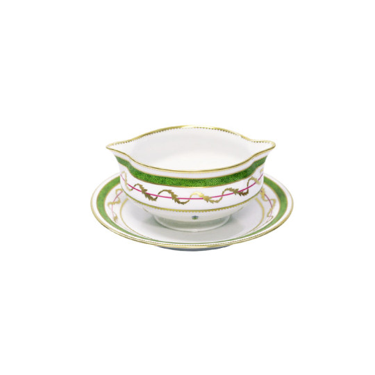 Saucière HAVILAND Vieux Paris en porcelaine 30cl