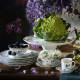 Bol et soucoupe bouillon HAVILAND Place Vendôme en porcelaine 15cl