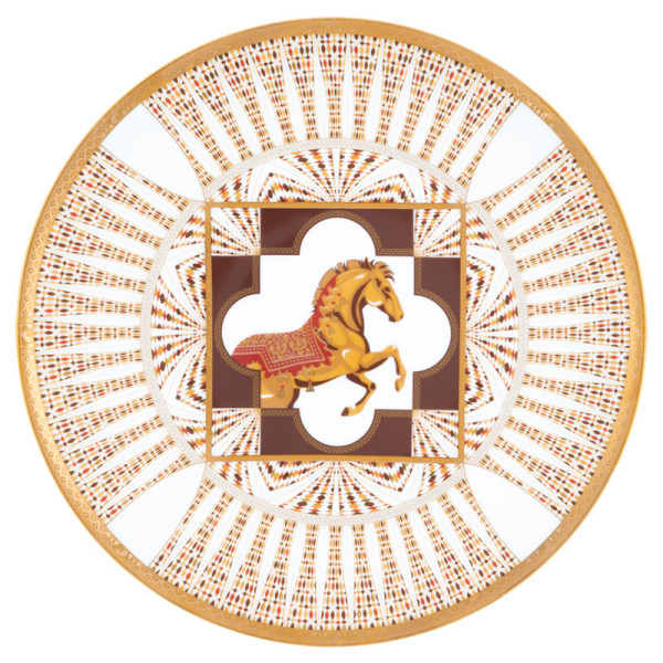 Assiette de présentation HAVILAND Cavalier Royal en porcelaine 32cm
