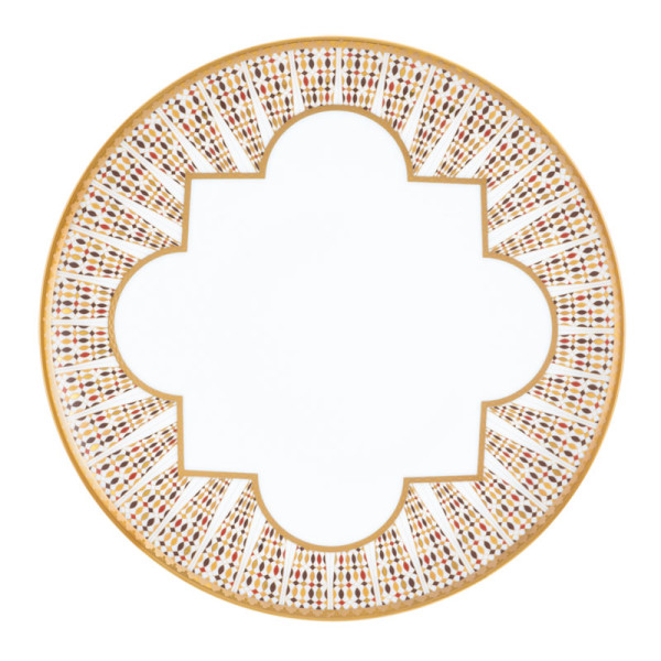 Assiette à dîner HAVILAND Cavalier Royal 2 en porcelaine 28cm