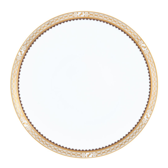 Assiette à dîner HAVILAND Cavalier Royal 2 en porcelaine 28cm