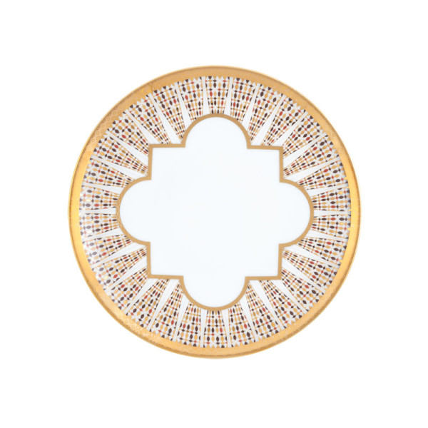 Assiette à dessert HAVILAND Cavalier Royal en porcelaine 22.5cm