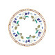 Assiette à dessert HAVILAND Impératrice Eugénie en porcelaine 22cm