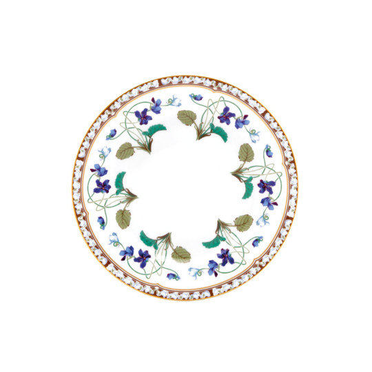Assiette à gâteau HAVILAND Impératrice Eugénie en porcelaine 19cm