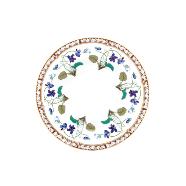 Assiette à gâteau HAVILAND Impératrice Eugénie en porcelaine 19cm