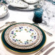 Assiette creuse calotte HAVILAND Impératrice Eugénie en porcelaine 19cm