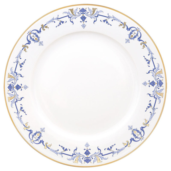 Assiette de présentation HAVILAND Marthe Ritz Paris en porcelaine 31cm