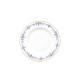Assiette à dessert HAVILAND Marthe Ritz Paris en porcelaine 22cm