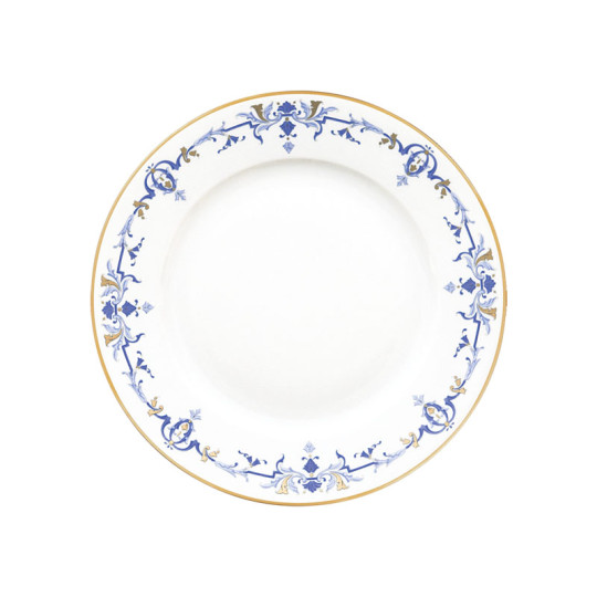 Assiette à dessert HAVILAND Marthe Ritz Paris en porcelaine 22cm