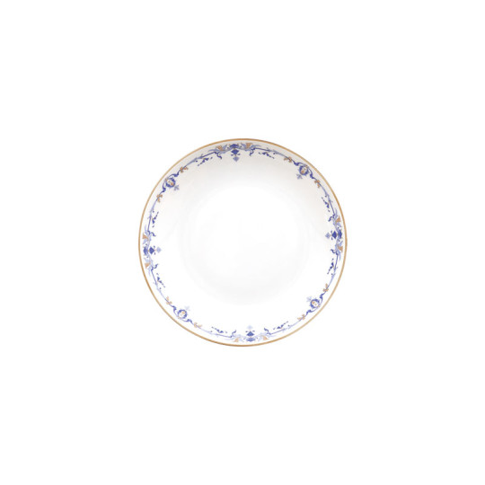 Assiette creuse calotte HAVILAND Marthe Ritz Paris en porcelaine 19cm
