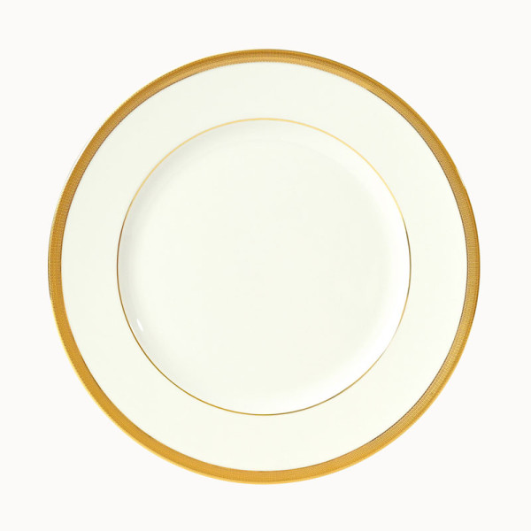 Assiette à dîner HAVILAND Opéra Or en porcelaine 26cm