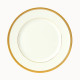 Assiette à dessert HAVILAND Opéra Or en porcelaine 21cm