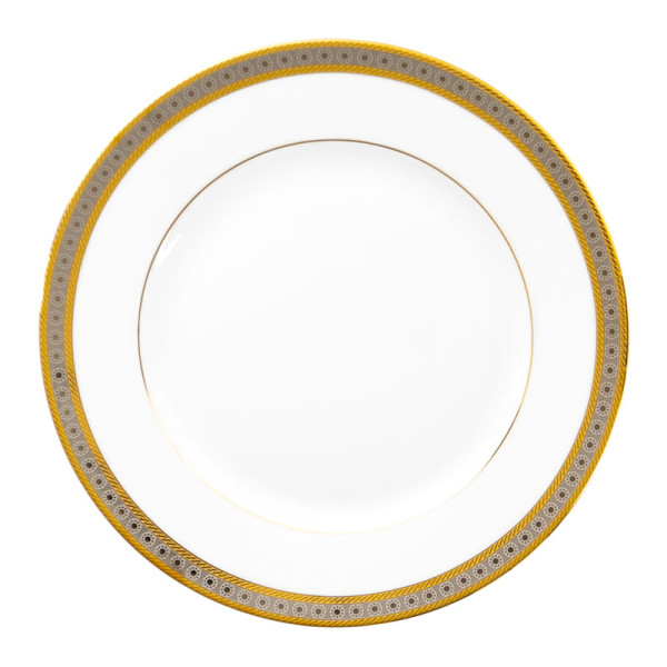Assiette de présentation HAVILAND Souffle d'Or en porcelaine 31cm