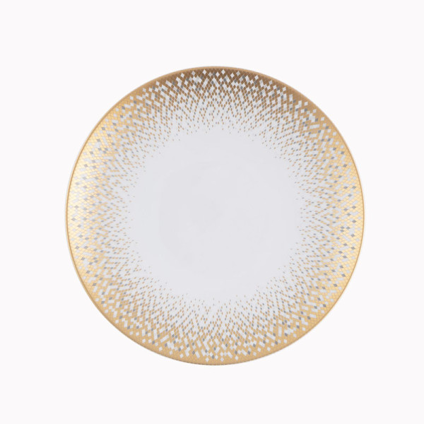 Assiette à dessert HAVILAND Souffle d'Or en porcelaine 21cm