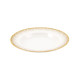 Assiette creuse à aile large HAVILAND Souffle d'Or en porcelaine 27cm