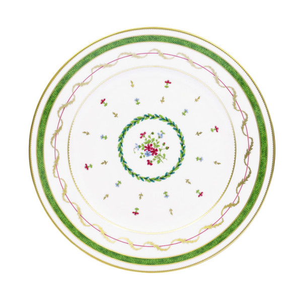 Assiette à gâteau HAVILAND Vieux Paris en porcelaine 19cm