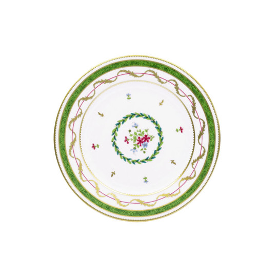 Assiette à gâteau HAVILAND Vieux Paris en porcelaine 19cm