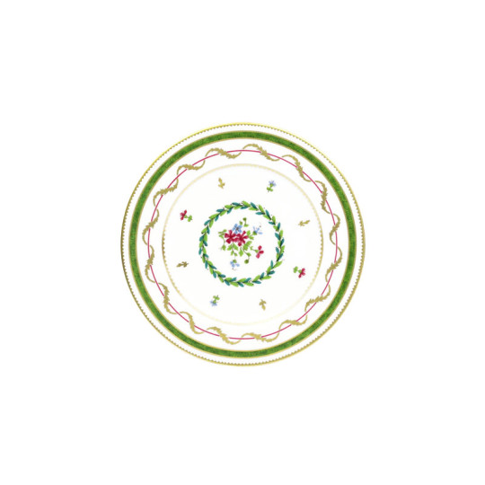 Assiette à pain HAVILAND Vieux Paris en porcelaine 16cm