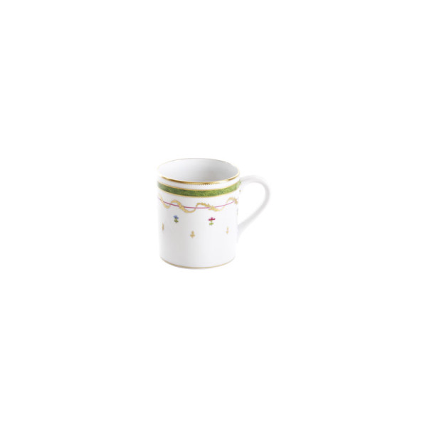 Tasse et soucoupe expresso HAVILAND Impératrice Eugénie en porcelaine 5.5cl