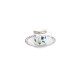 Tasse et soucoupe thé HAVILAND Impératrice Eugénie en porcelaine 14cl