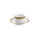 Tasse et soucoupe thé HAVILAND Place Vendôme en porcelaine 14cl