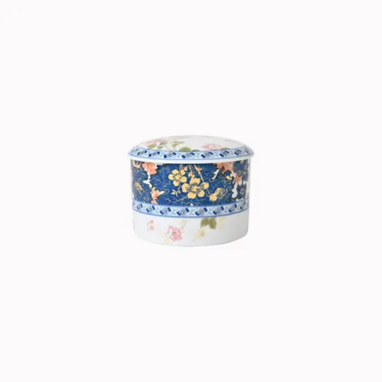 Bonbonnière HAVILAND Dammouse en porcelaine petit modèle