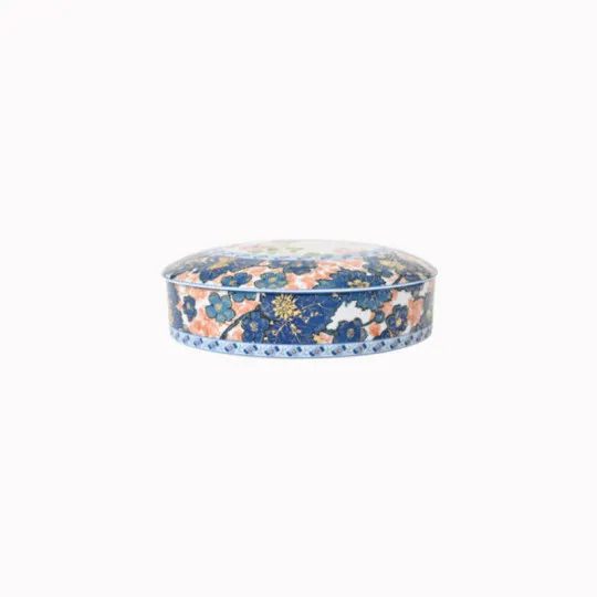 Bonbonnière HAVILAND Dammouse en porcelaine grand modèle