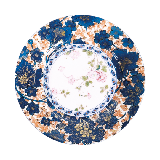 Assiette à dîner HAVILAND Dammouse en porcelaine 26cm