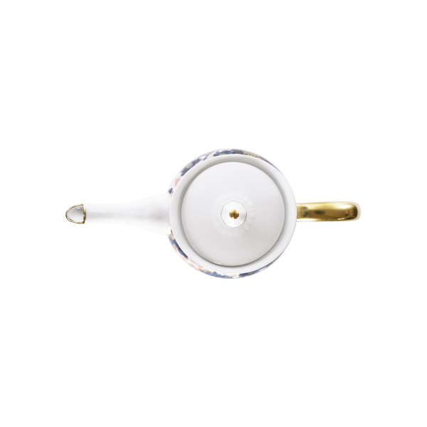 Théière boule HAVILAND Dammouse en porcelaine 120cl