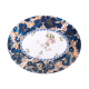 Plat ovale HAVILAND Dammouse en porcelaine 40x31.5cm