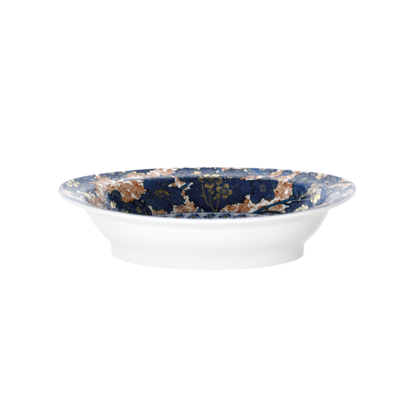 Plat compotier HAVILAND Dammouse en porcelaine 23.5x18.5cm