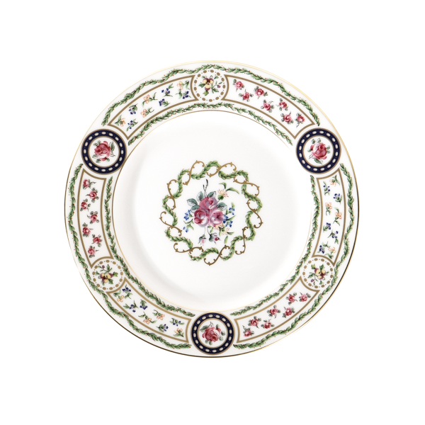 Assiette à gâteau HAVILAND Louveciennes en porcelaine 19cm