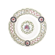 Assiette à gâteau HAVILAND Louveciennes en porcelaine 19cm