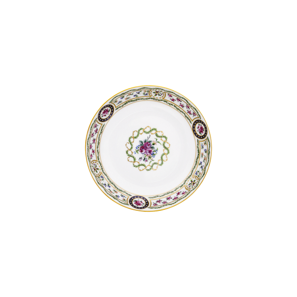 Assiette creuse calotte HAVILAND Louveciennes en porcelaine 19cm