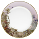 Plat rond plat HAVILAND Le Brésil - Manufacture Zuber en porcelaine 31.5cm