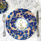 Assiette creuse à aile HAVILAND Portofino en porcelaine 23.5cm