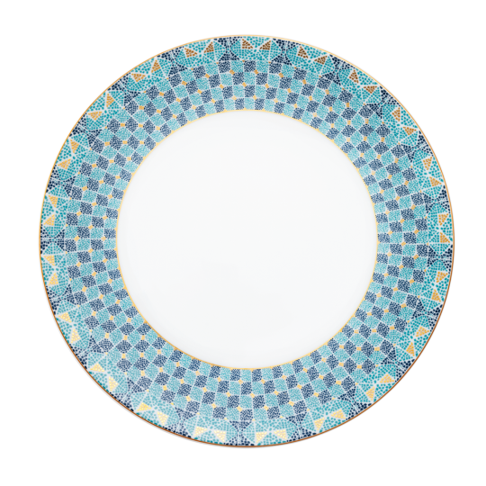 Assiette à dîner HAVILAND Portofino 2 en porcelaine 28cm