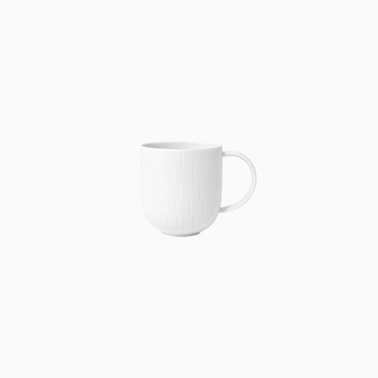Mug HAVILAND Infini Blanc en porcelaine 30cl