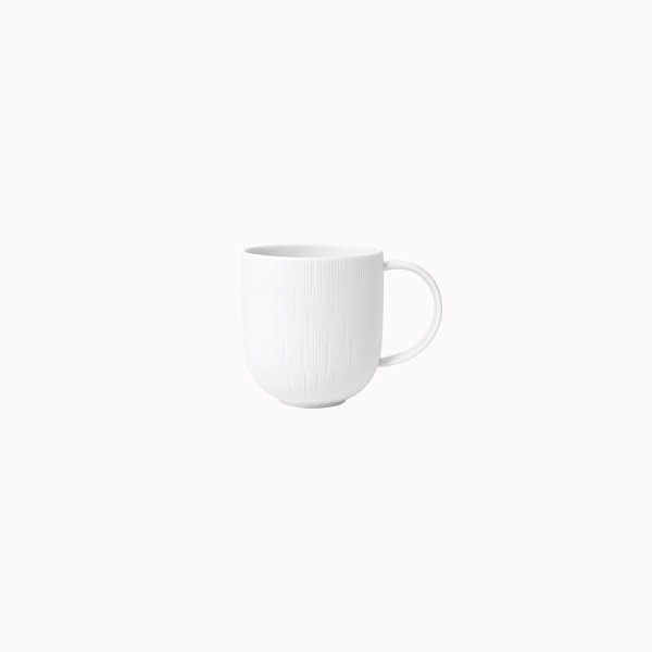 Mug HAVILAND Infini Blanc en porcelaine 30cl