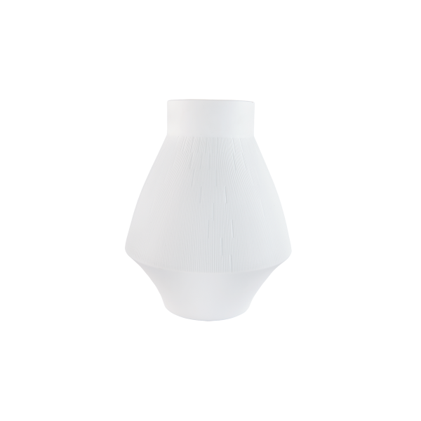 Vase HAVILAND Infini Blanc grand modèle en porcelaine