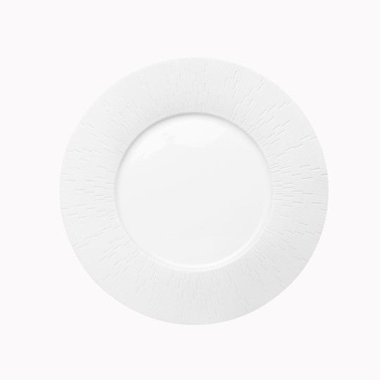 Assiette à dessert HAVILAND Infini Blanc en porcelaine 21cm