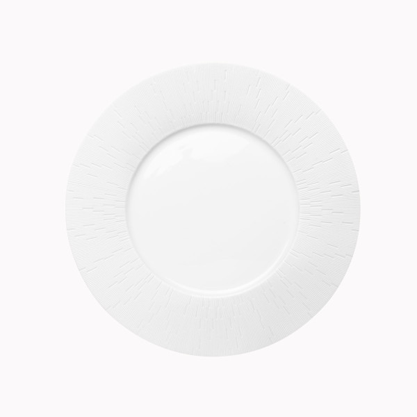 Assiette à dessert HAVILAND Infini Blanc en porcelaine 21cm