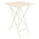 Table haute mange-debout FERMOB Bistro 71x71cm en métal - 25 coloris