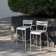 Chaise de bar FERMOB Luxembourg en métal - 26 coloris