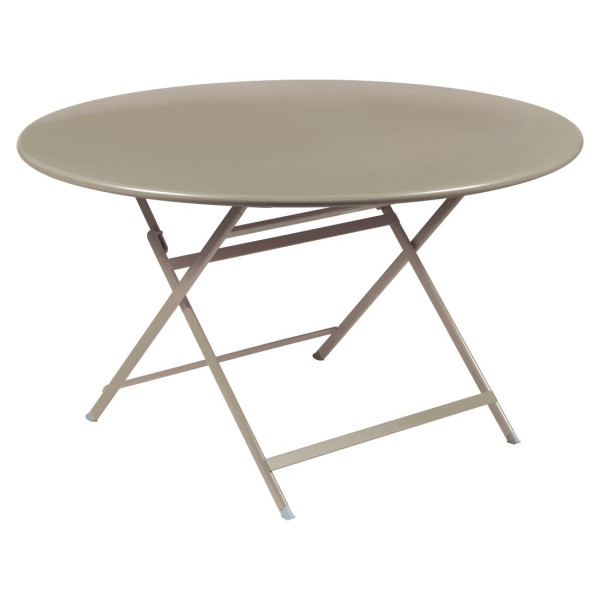 Table à manger ronde FERMOB Caractère 128cm en métal - 26 coloris