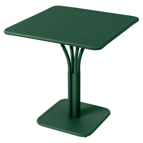 Table à manger guéridon FERMOB Luxembourg 71x71cm en métal - 26 coloris