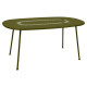 Table à manger ovale FERMOB Lorette 160x90cm en métal - 26 coloris