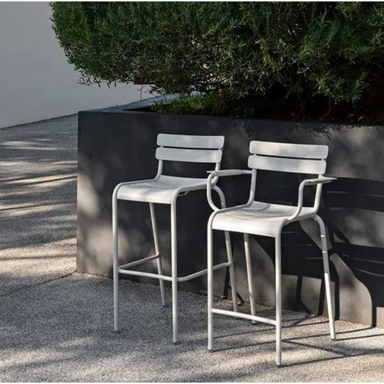 Fauteuil haut bridge FERMOB Luxembourg en métal - 26 coloris